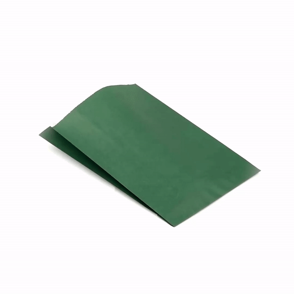 Eco-Friendly Forest Green French Fry & Snack Bags - 4.25
