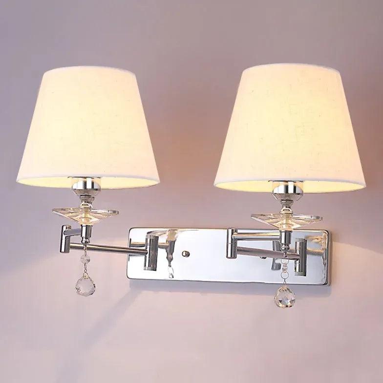 Adjustable Double Wall Sconce Lights for Indoor Use - Perfect for Bedroom, Living Room, and Hallway Lighting