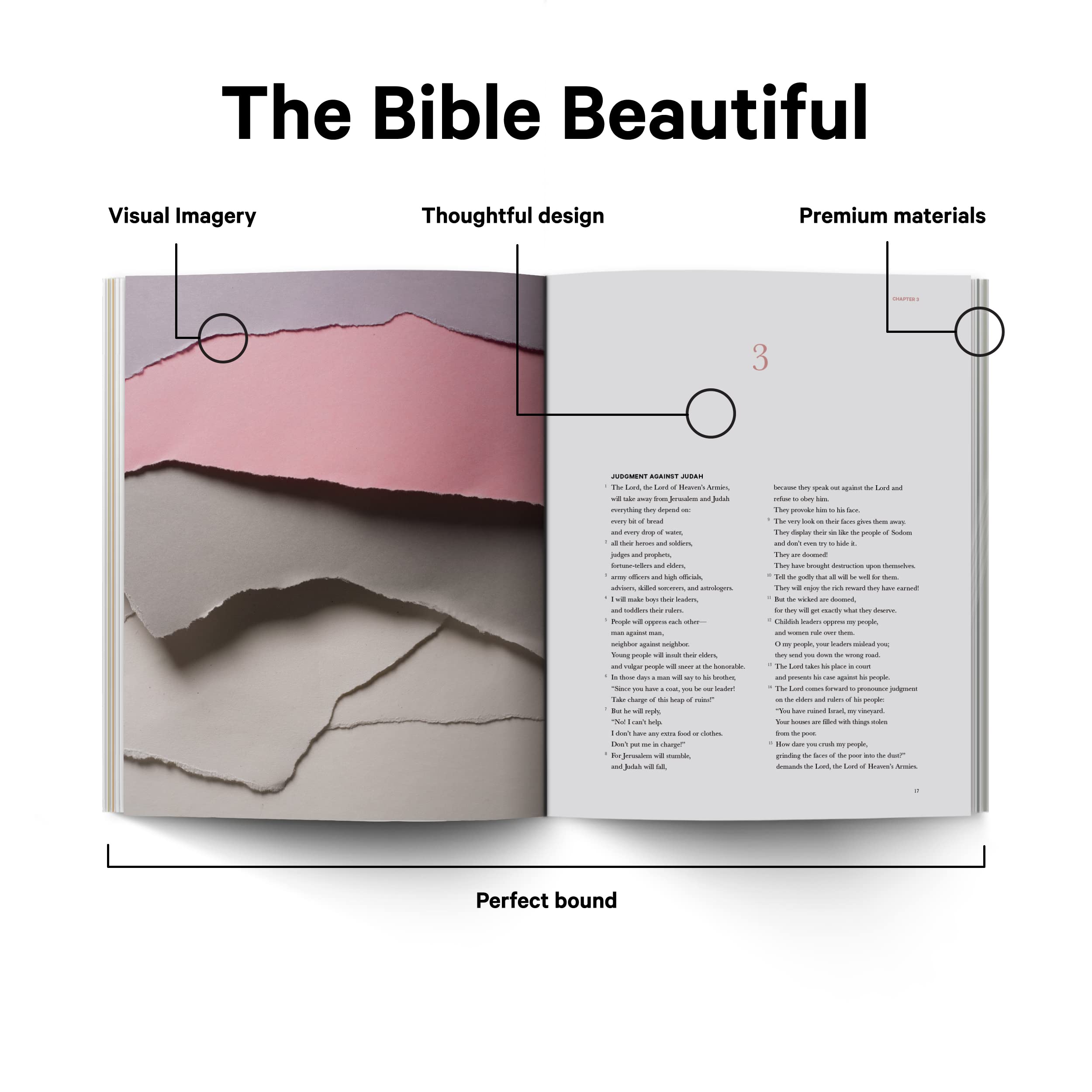 The Book of Isaiah - Holy Bible Scripture, Old Testament Prophecy & Christian Study Guide | Perfect for Personal Devotion, Bible Study Groups & Spiritual Growth