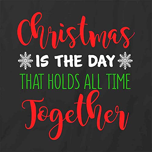 Christmas T-Shirt for Men & Women | Black Graphic Printed Tees | Holiday Party, Gift Exchange & Family Gathering Outfits