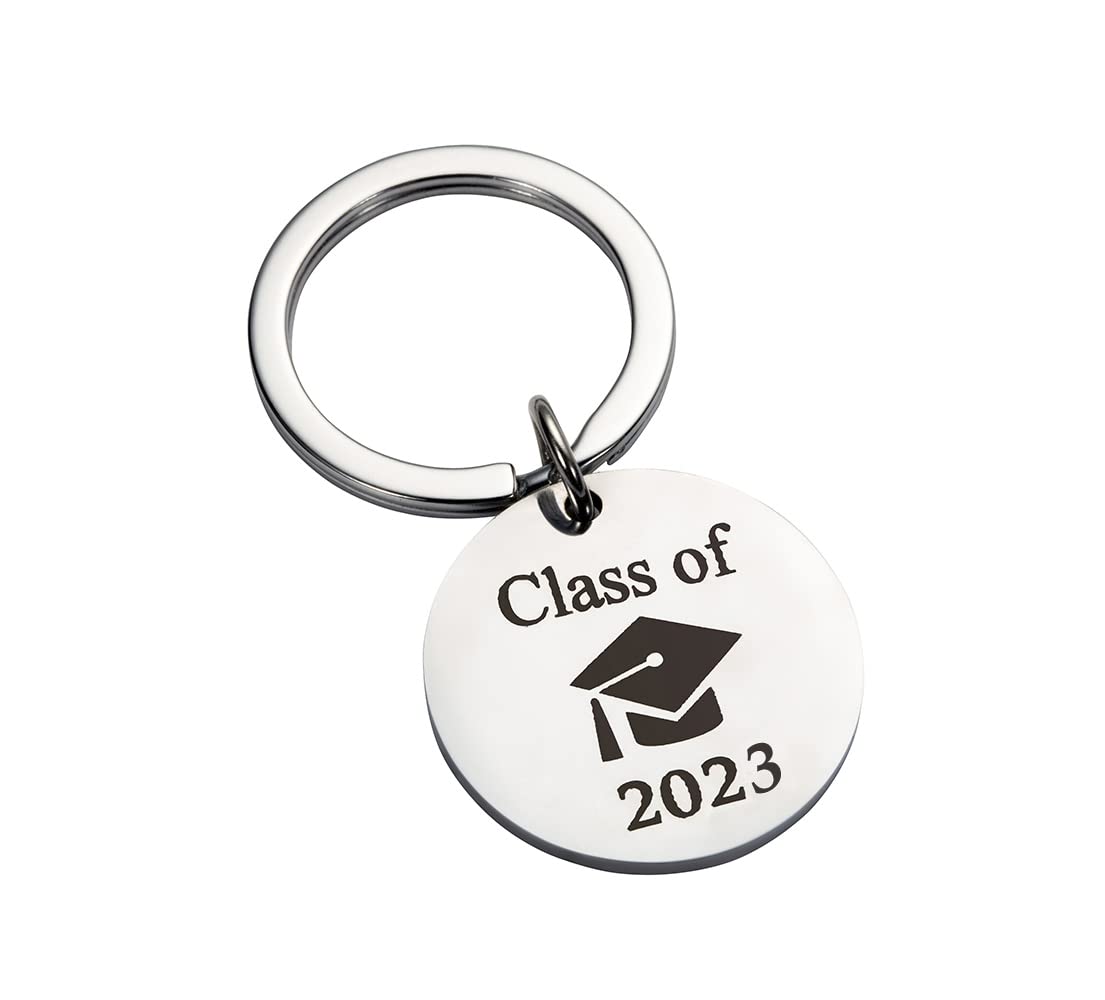 Best Friends Keychain Class of 2025 - Personalized Graduation Gifts for Her, Him, Friends & Classmates - Perfect for High School & College Graduation Parties