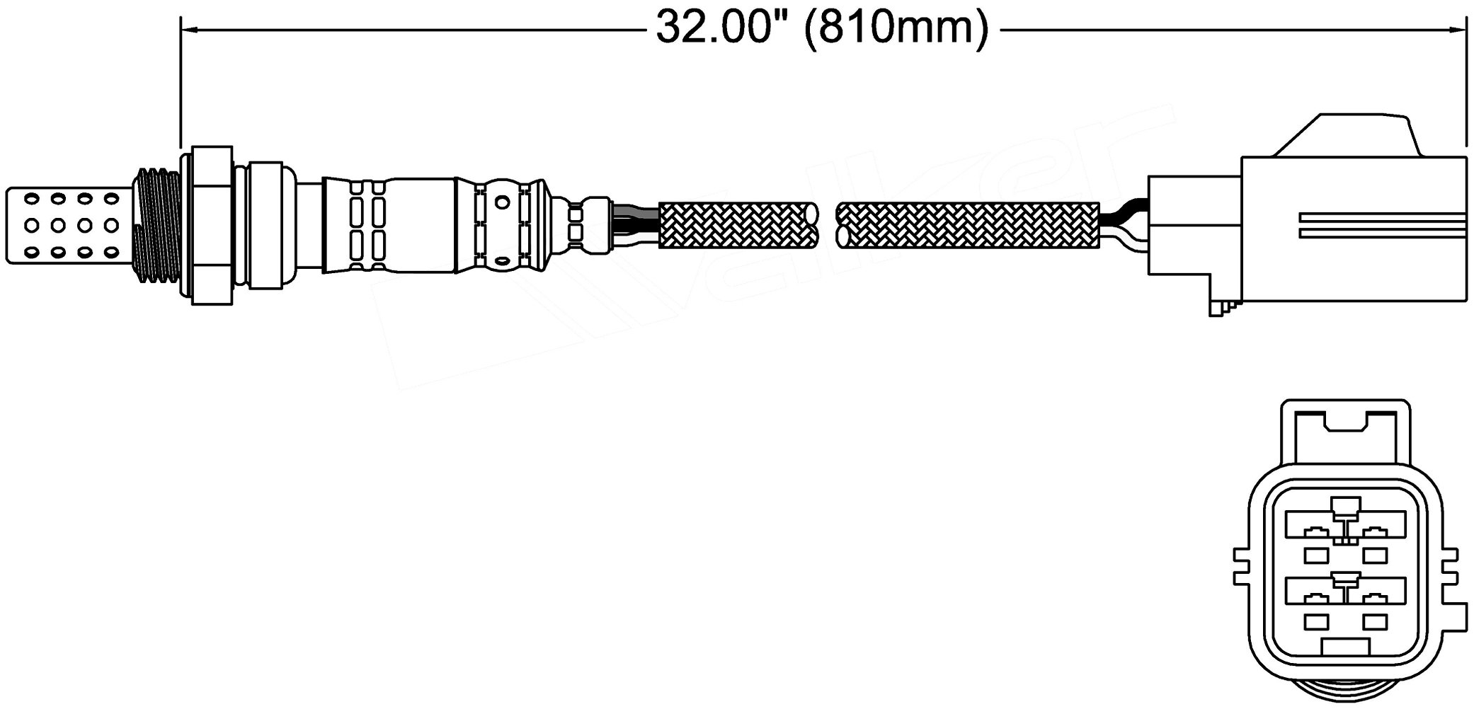 ACDelco Professional 213-3119 Heated Oxygen Sensor - High Performance O2 Sensor for GM Vehicles | Perfect for Chevy, Buick, Cadillac & GMC | Improves Fuel Efficiency & Engine Performance