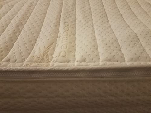 King Size Deep Fill Softside Waterbed Mattress with Bamboo Cover - Free Flow Bladder & Built-in Heater for Ultimate Comfort | Perfect for Master Bedrooms, Guest Rooms & Relaxation Spaces