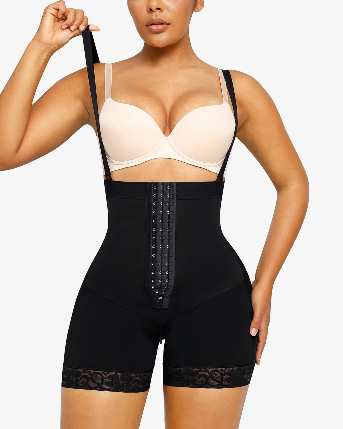 AirSlim® Core Sculpt Mid Thigh Shaper Shorts for Women - Tummy Control Shapewear & Body Shaping Shorts - Perfect for Workout, Yoga, and Everyday Wear