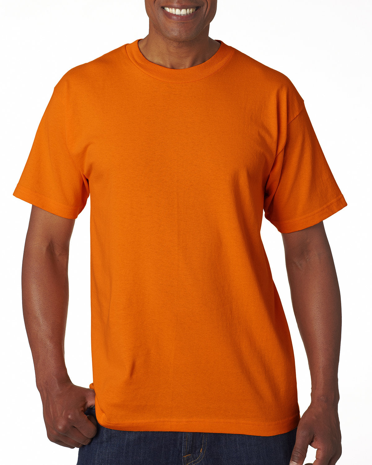 Bayside BA5100 Men's 100% Cotton T-Shirt - 6.1 oz Soft Comfort Crew Neck Tee for Casual Wear, Gym & Everyday Use