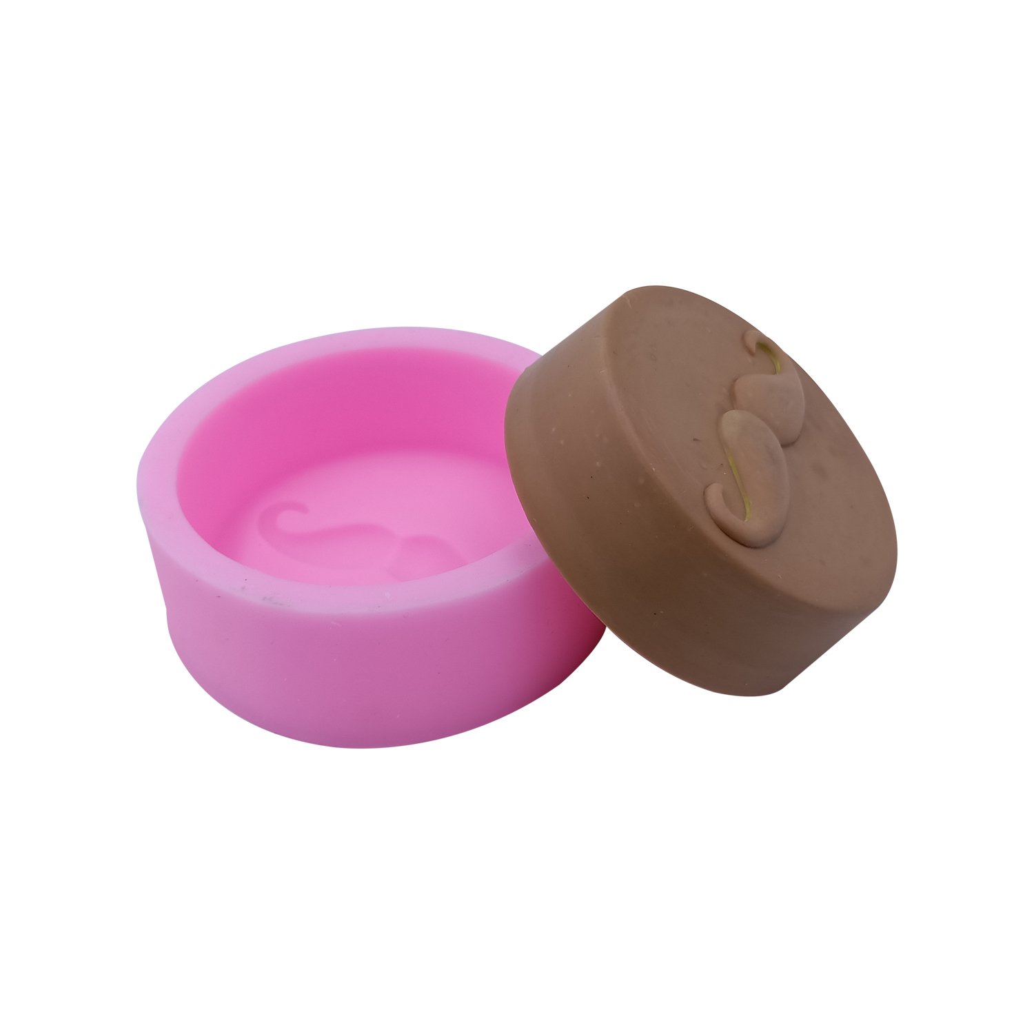 Mustache Silicone Molds for Soap & Candle Making - DIY Craft Molds for Handmade Gifts, Bath Bombs, and Home Decor Projects