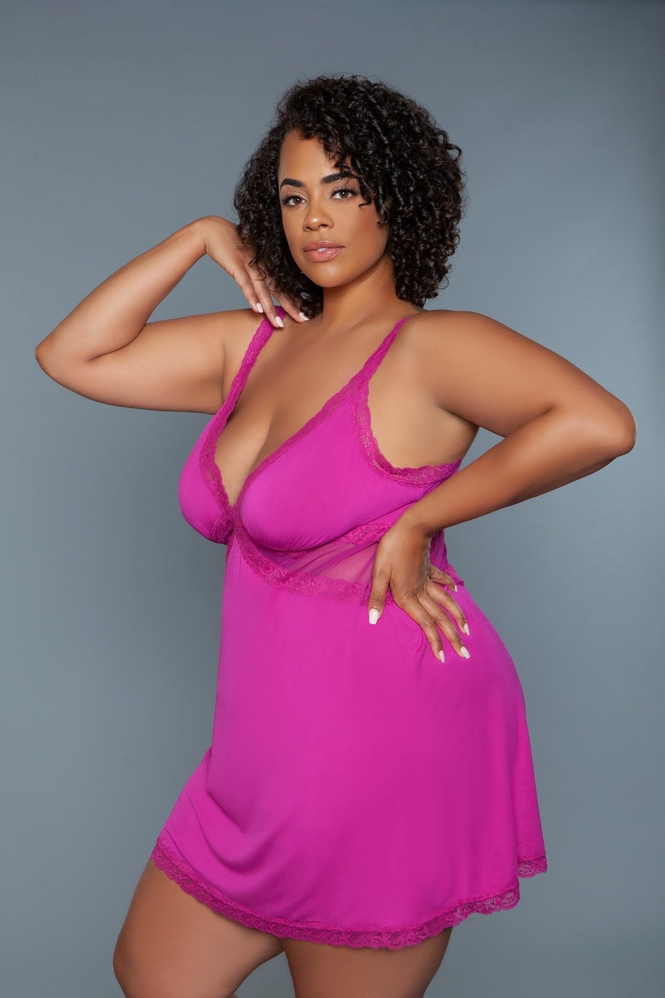 BeWicked Women's Alexi Slip 2239 - Sexy Lingerie for Women, Comfortable Sleepwear & Nightwear - Perfect for Valentine's Day, Anniversary Gifts & Romantic Nights