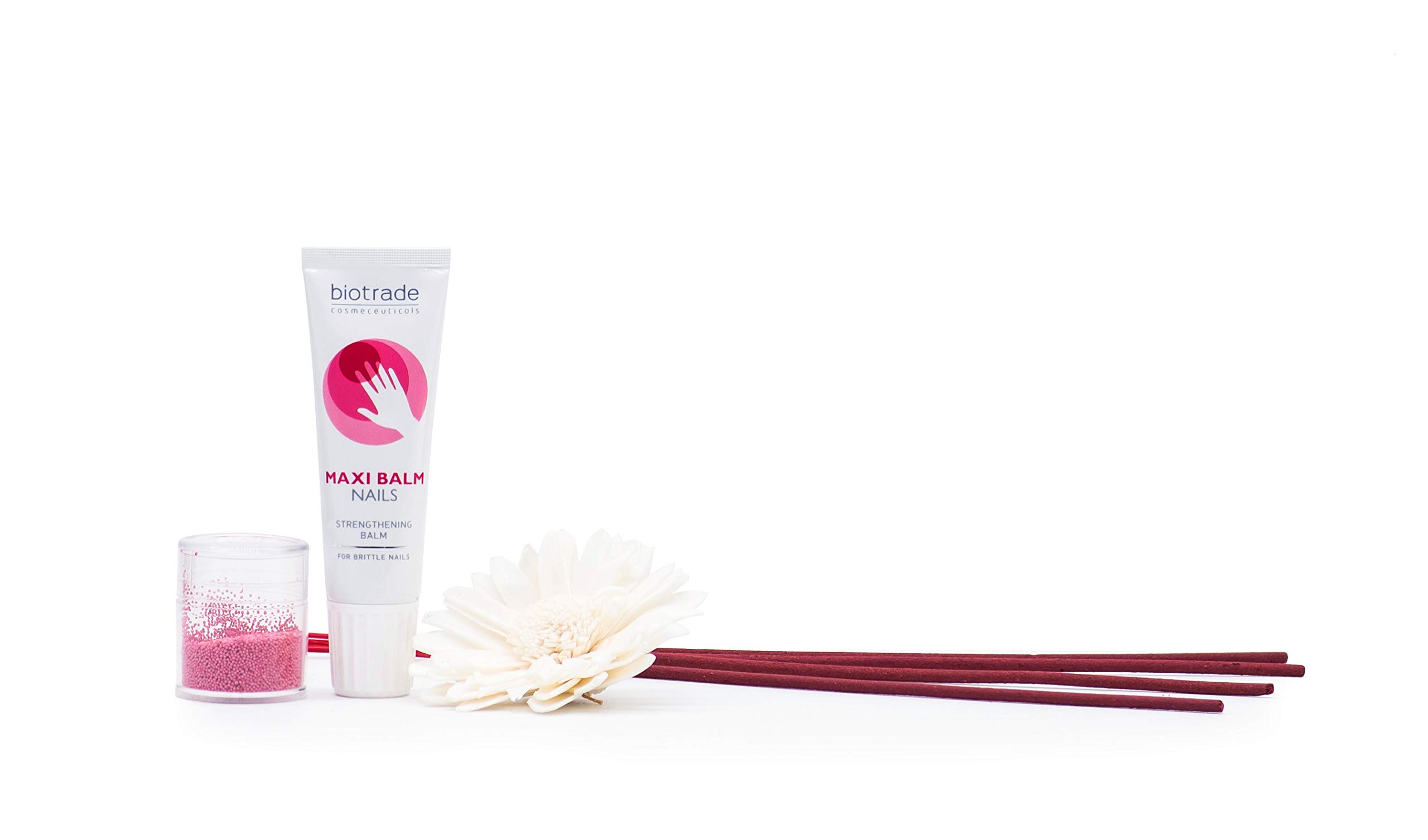 Biotrade Maxi Nail Strengthening Balm for Brittle Nails - 15ml Nail Care Treatment for Stronger, Healthier Nails - Perfect for Daily Use at Home, Salon, or Travel