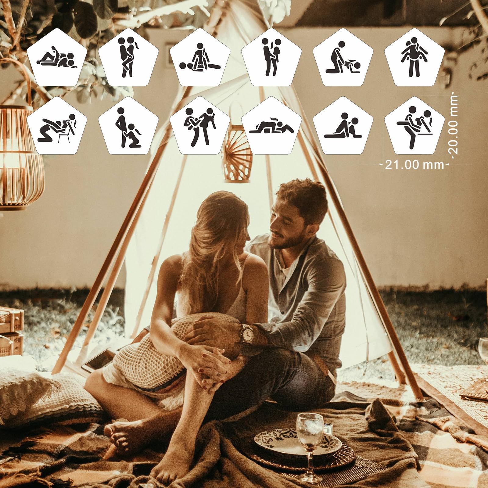 Romantic Date Night Gift Ideas for Couples - Easter Basket Stuffers for Adults, Women & Men - Perfect Anniversary, Wedding Gifts for Him/Her, Boyfriend/Girlfriend, Husband/Wife - Great for Easter Celebrations & Special Occasions