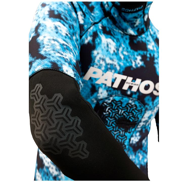 Pathos Ocean Camo 1.5mm Wetsuit - Premium Neoprene Scuba Diving & Snorkeling Gear for Men and Women - Perfect for Warm Water Adventures & Water Sports