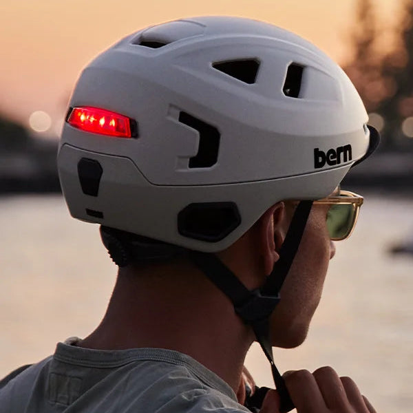 Bern Click Mount Light - Compact LED Bike Light for Night Cycling, Running & Hiking - Waterproof & Rechargeable Safety Light for Road Bikes, Mountain Bikes & Helmets - Perfect for Commuting, Trail Riding & Outdoor Adventures
