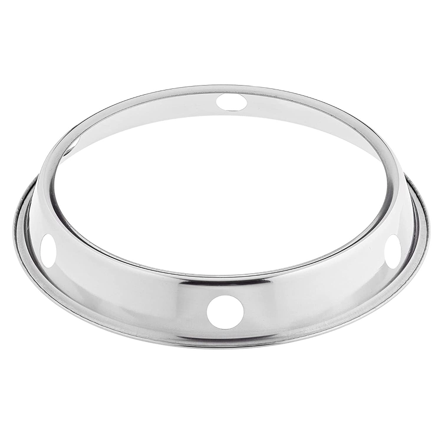 Stainless Steel Wok Holder Ring - 22cm Inner & 26cm Outer Diameter - Kitchen Pot Stand for Cooking & Drying - Perfect for Asian Cooking, Restaurant Use & Home Kitchen Organization