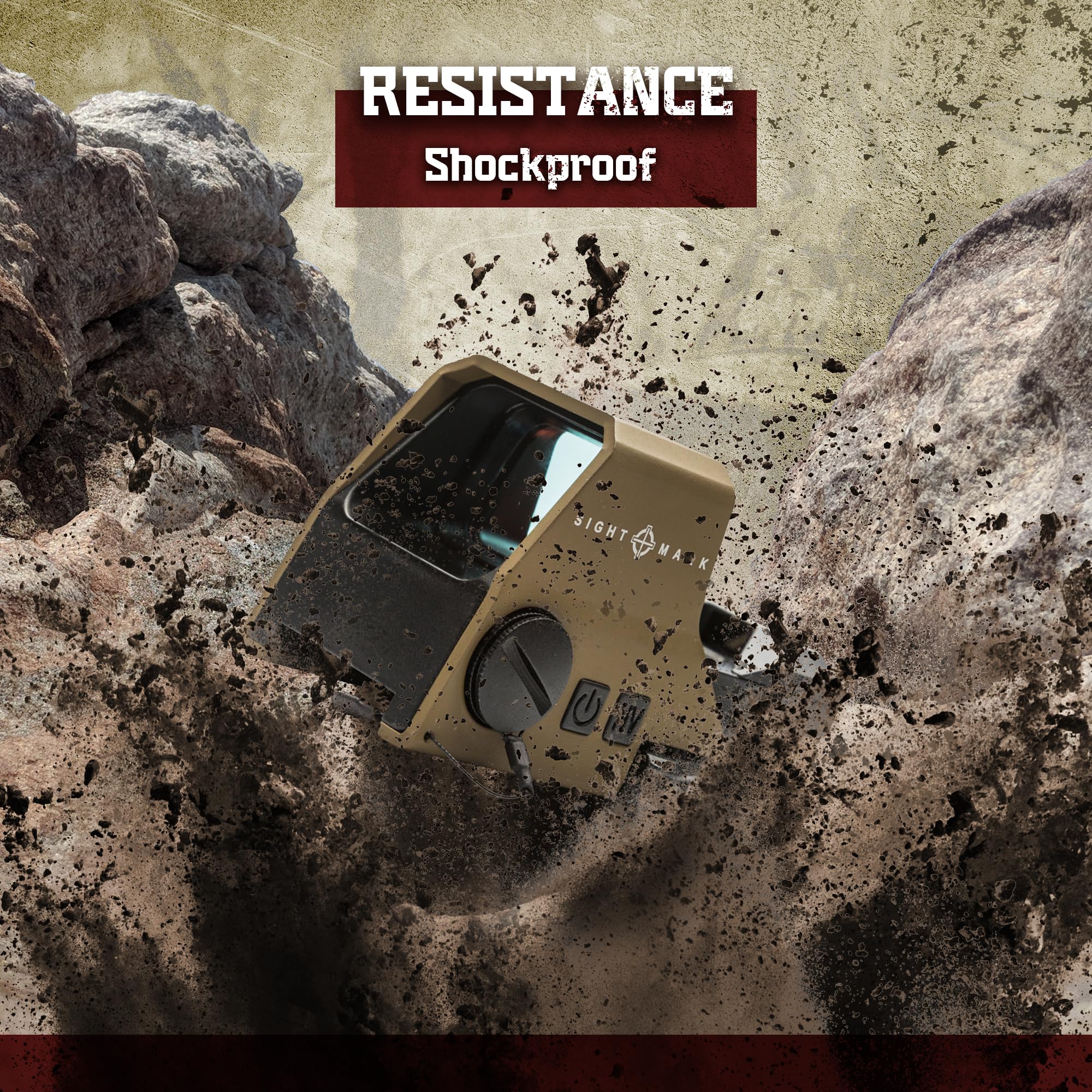 Sightmark Ultra Shot A-Spec Reflex Sight - Red Dot Scope for Rifles & Shotguns | Quick Target Acquisition for Hunting & Tactical Shooting | Durable & Waterproof Optical Sight