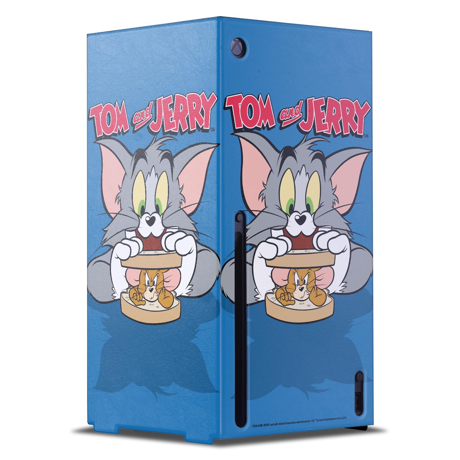 Official Tom and Jerry Character Art Console Skins - Compatible with Xbox Series X | Gaming Accessories for Kids & Adults | Perfect for Gaming Setups, Birthday Gifts & Collectors