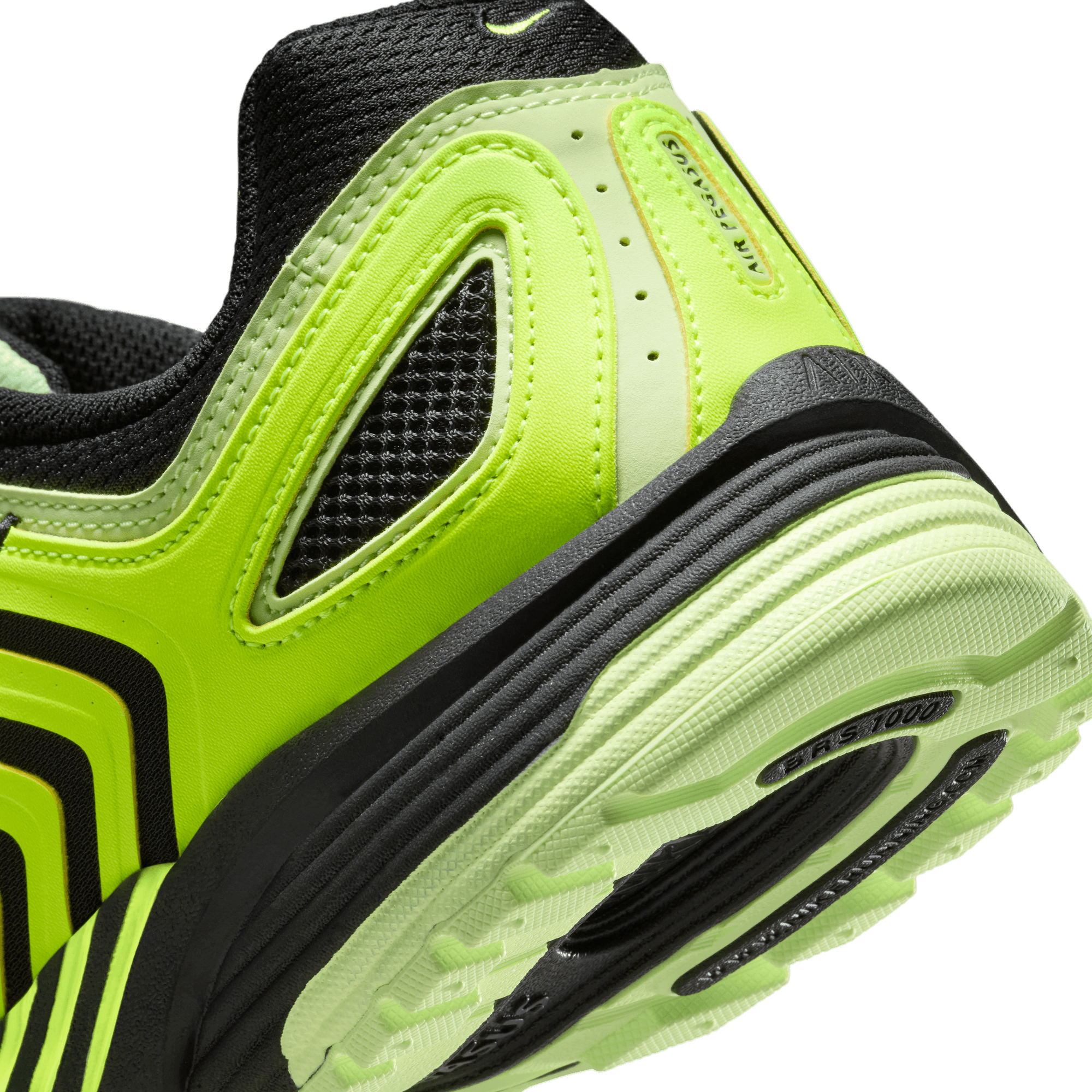 Nike Air Pegasus 2K5 Running Shoes - Volt/Black Colorway - Perfect for Jogging, Gym Workouts & Casual Wear