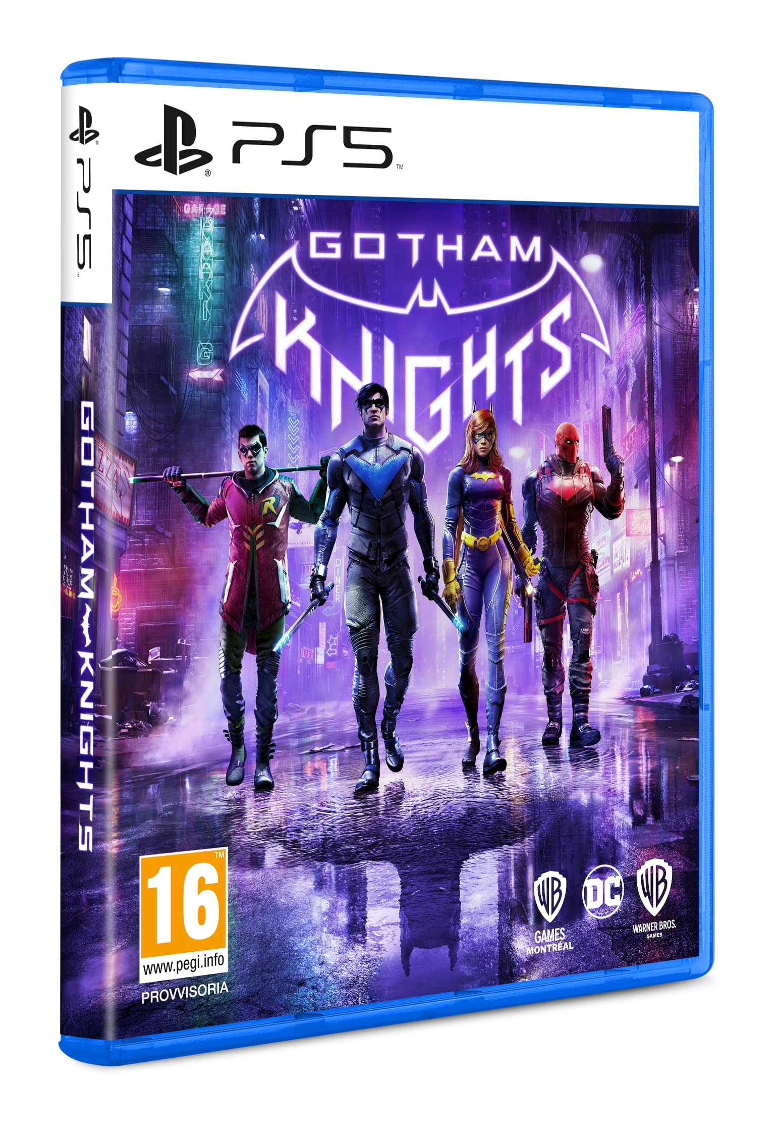 Gotham Knights PS5 Game - Action RPG Adventure for PlayStation 5 | Explore Gotham City as Bat-Family | Perfect for Superhero Fans & Open-World Gaming