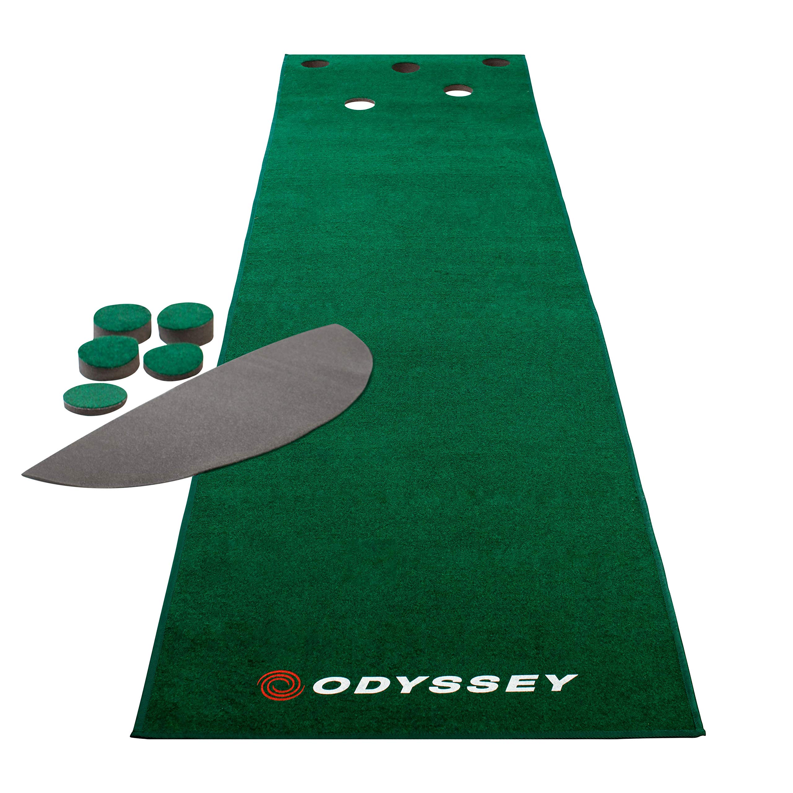 Callaway Odyssey 12 Ft. Indoor Putting Green Golf Mat - Premium Golf Putting Training Aid for Home & Office Practice | Perfect for Indoor Golf Practice, Game Room & Backyard Training