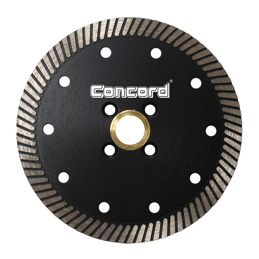 Concord Blades CTN040A10SP 4-Inch Turbo Diamond Blade for Tile, Porcelain & Granite Cutting - Perfect for Wet Saws & Angle Grinders - Fast, Smooth & Durable Construction Tool