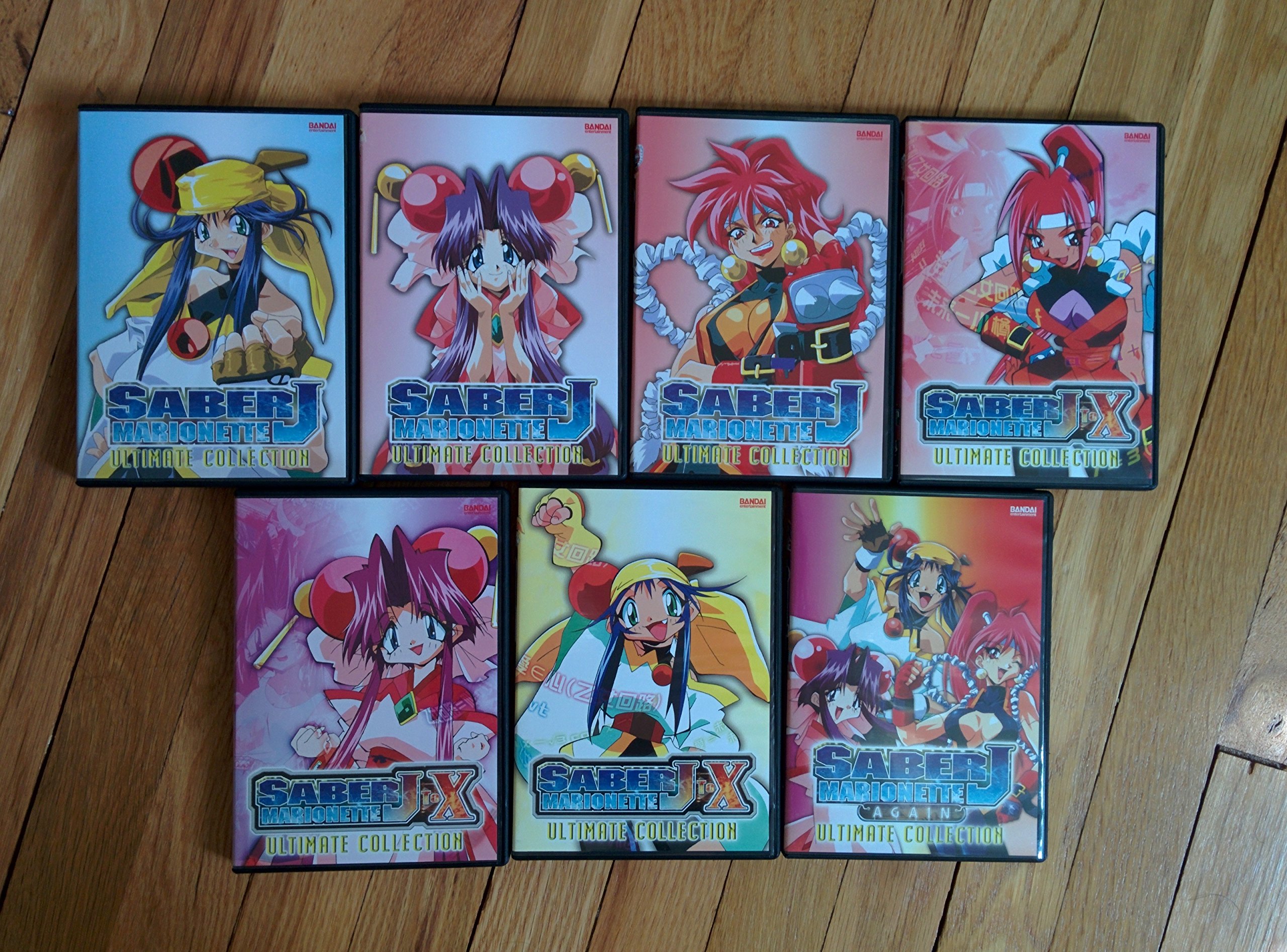 Saber Marionette J Ultimate Collection Box - Complete Anime Series DVD Set | Perfect for Anime Collectors & Fans of Classic Japanese Animation