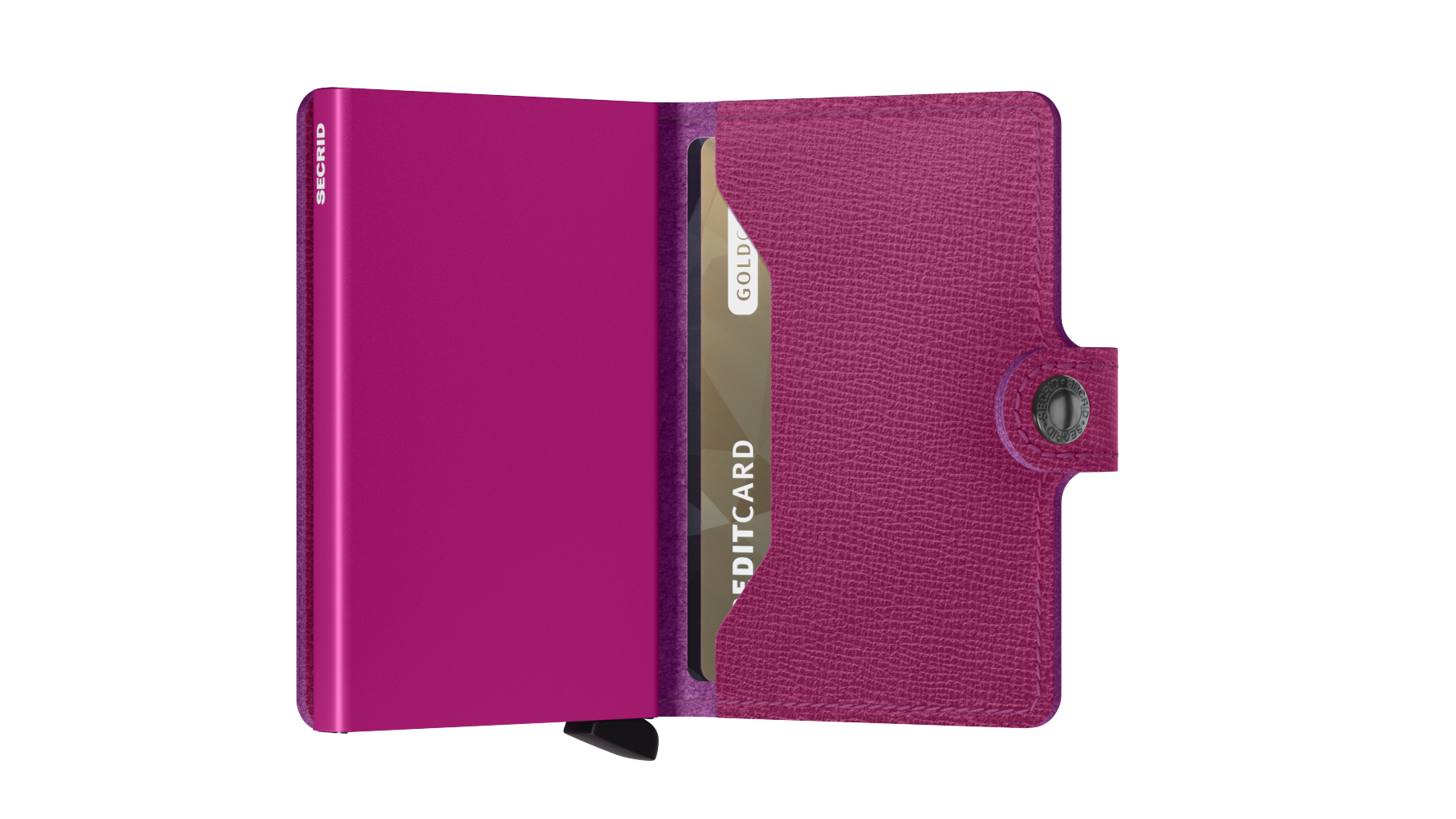 SECRID Miniwallet Crisple - Slim RFID Blocking Wallet for Men & Women | Compact & Secure Card Holder for Travel, Business & Everyday Use