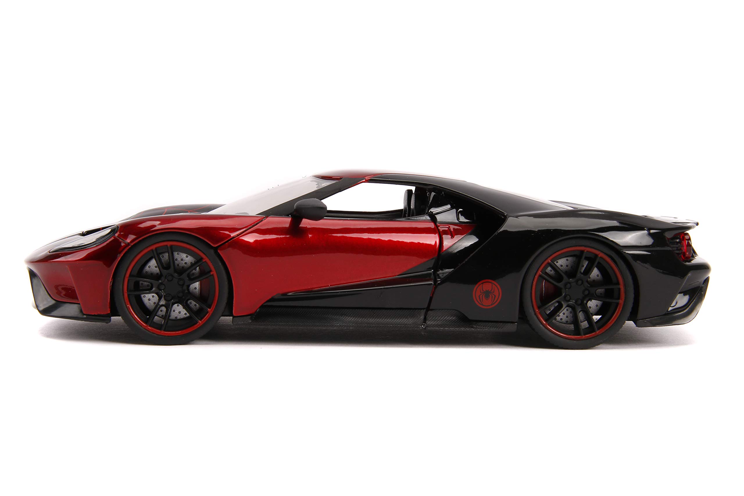 Jada Toys Marvel 1:24 Scale 2017 Ford GT Diecast Model Car with 2.75