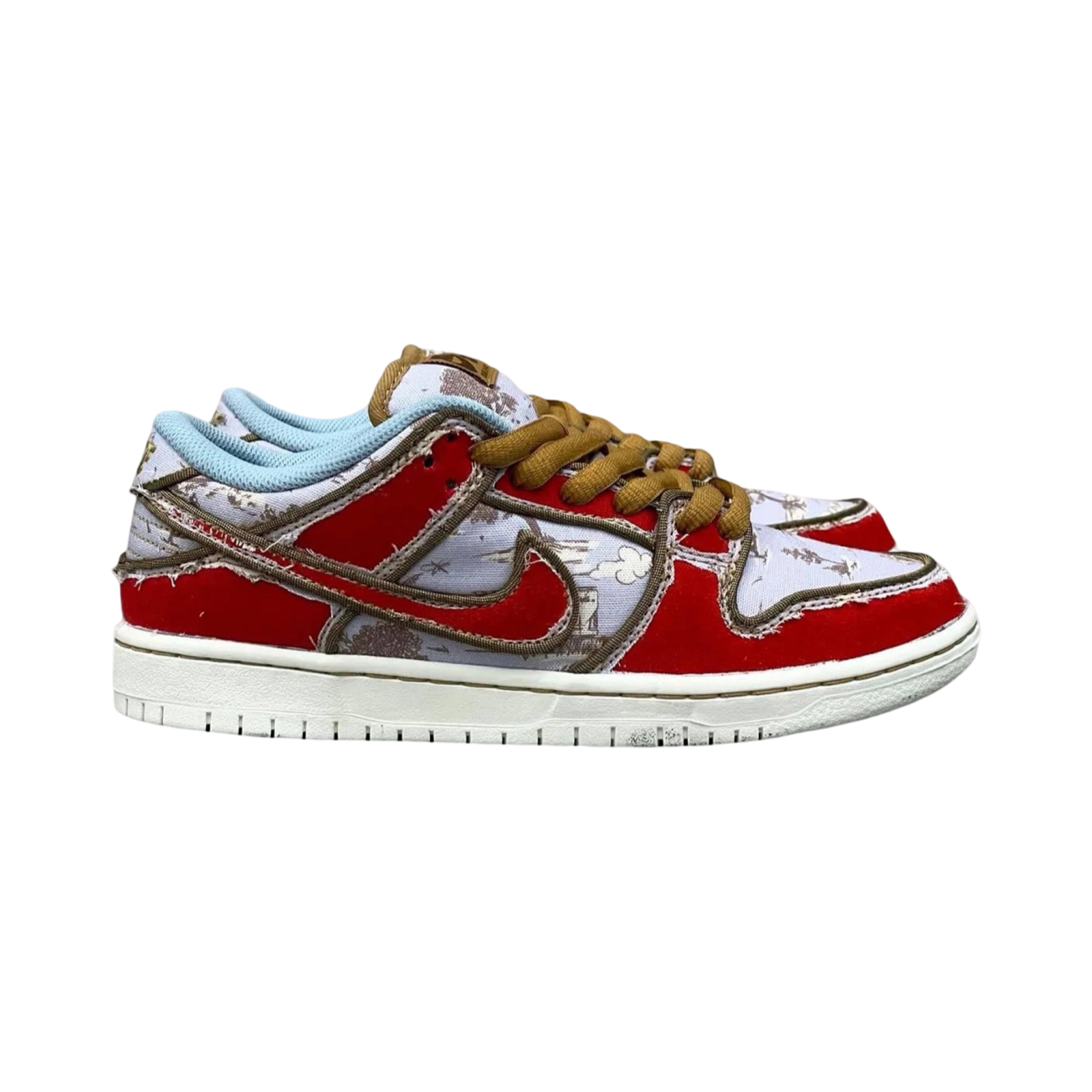 Nike SB Dunk Low Pro Premium Sneakers - Football Grey & Coconut Colorway | Skateboarding, Streetwear & Casual Wear for Men & Women