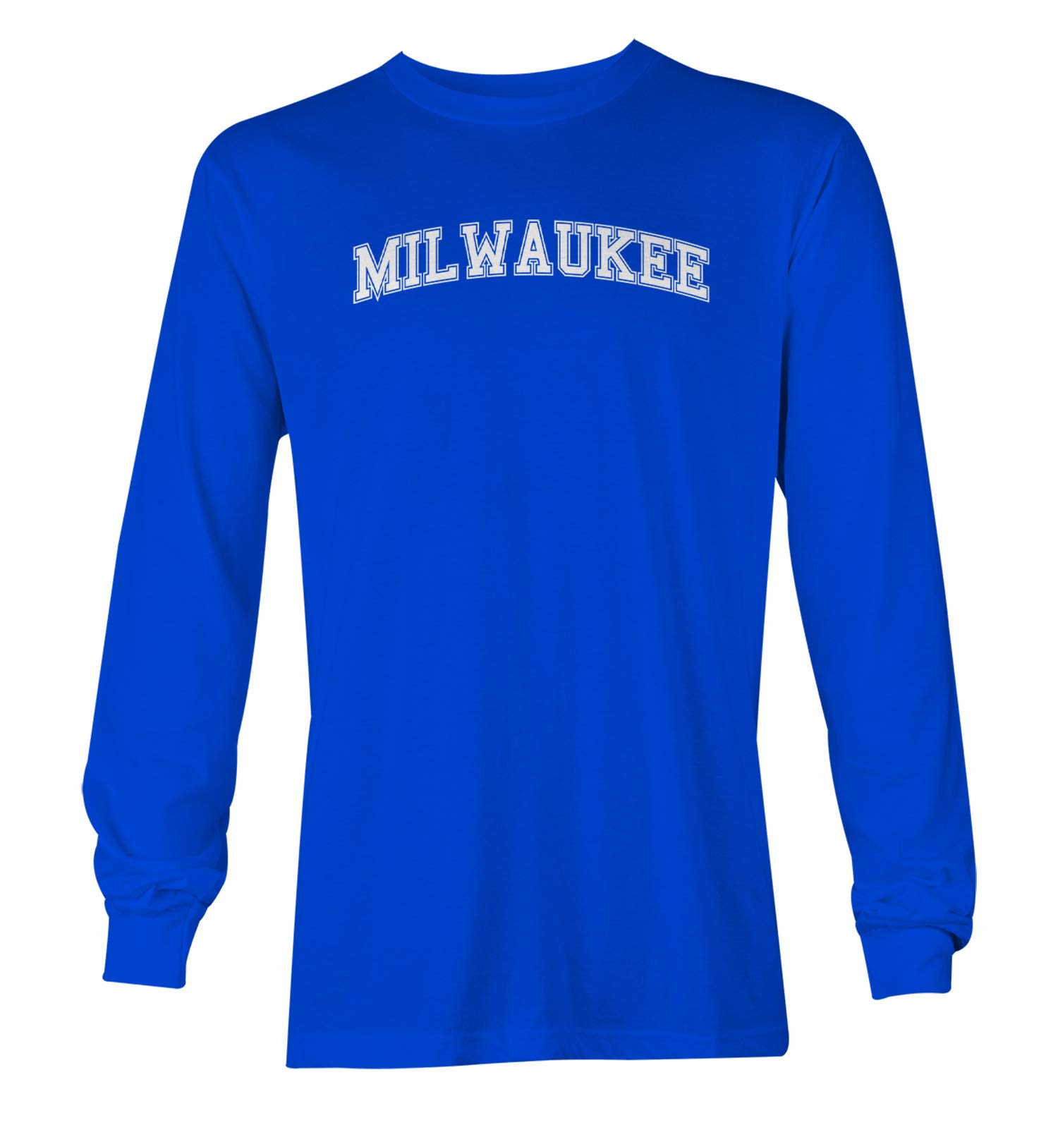 Milwaukee State Proud Strong Unisex Long Sleeve T-Shirt - Comfortable Casual Wear for Men & Women - Perfect for Everyday Use, Outdoor Activities and Wisconsin Pride