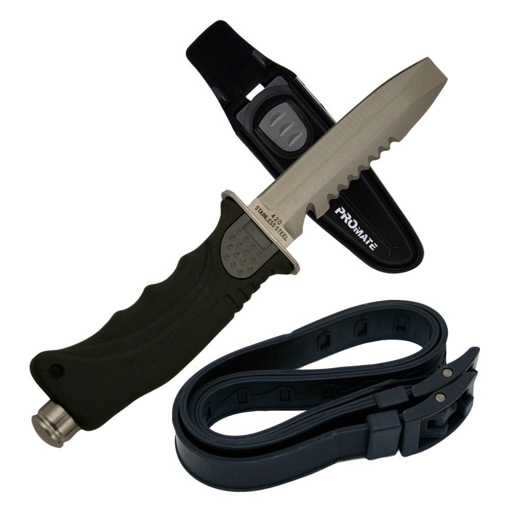 Promate Blunt Tip Diving Knife - 4 3/8
