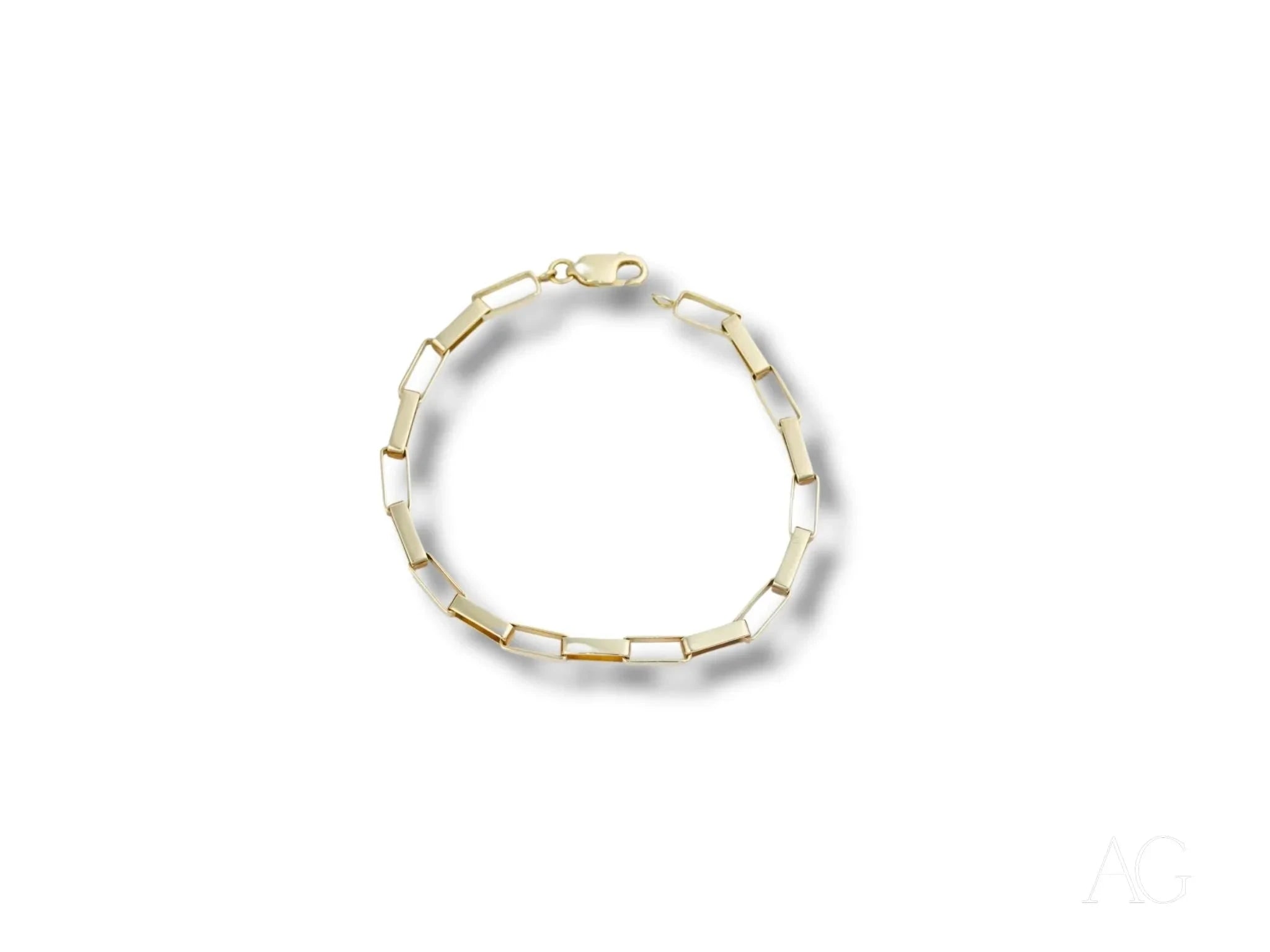 Elegant 18K Solid Gold Kids Bracelet - Classic & Durable Jewelry for Children's Birthday, Baptism & Special Occasions