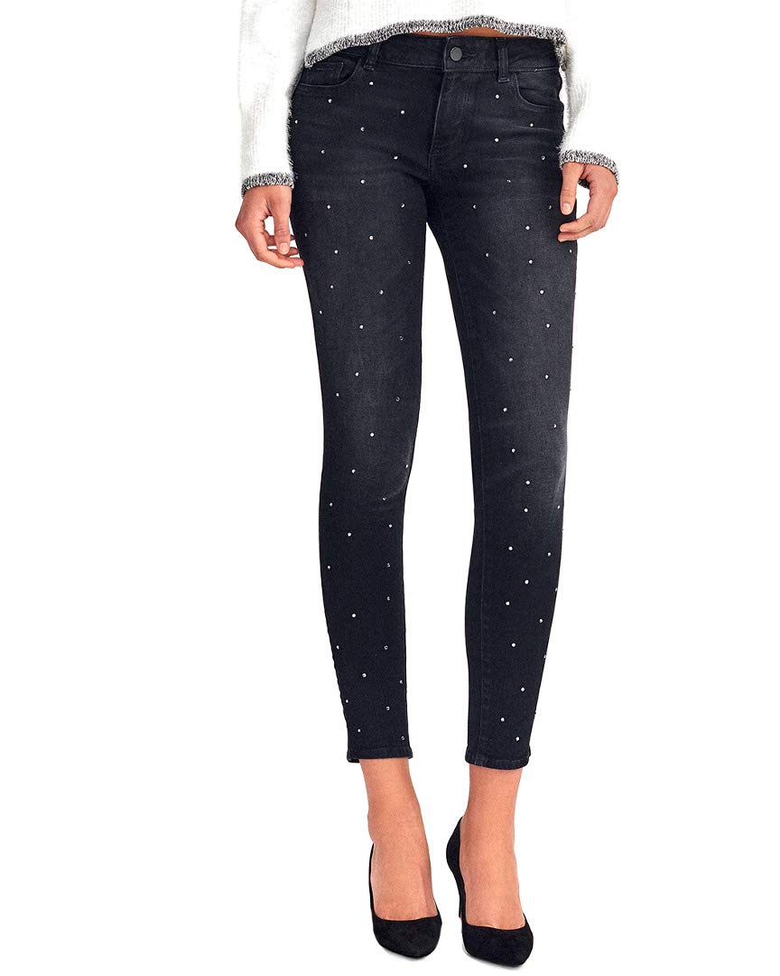 DL1961 Women's Emma Instasculpt Low Rise Skinny Fit Jeans - Stretch Denim Pants for Everyday Comfort | Perfect for Work, Casual Outings & Date Nights