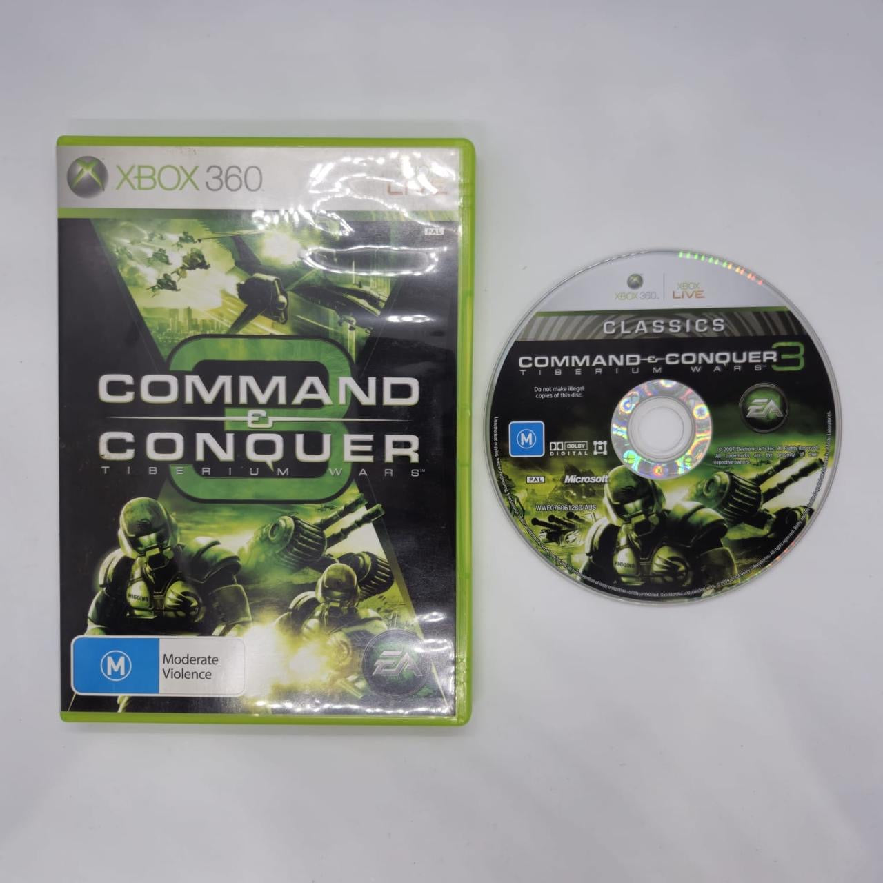 Command & Conquer 3: Tiberium Wars - Xbox 360 Game (PAL Version) | Real-Time Strategy Military Game for Tactical Combat & Multiplayer Battles | Perfect for Strategy Fans & Competitive Gamers