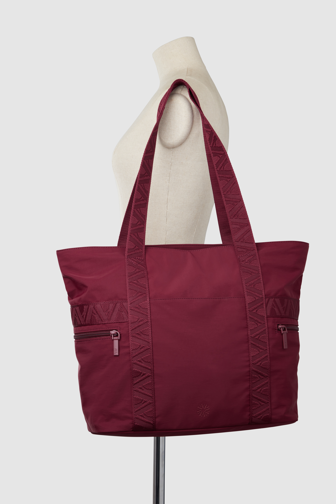 Gia Large Nylon Tote Bag for Women - Waterproof Lightweight Travel Shopping Beach Tote - Perfect for Work, Gym, Grocery & Weekend Getaways