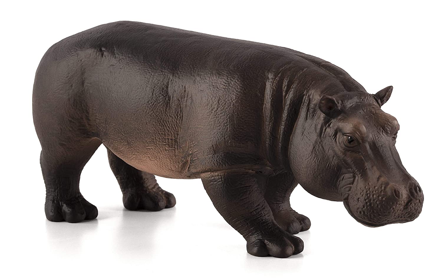 Mojo Animal Planet Female Hippopotamus Figurine - Realistic Wildlife Collectible for Home Decor, Kids Play & Educational Scenes