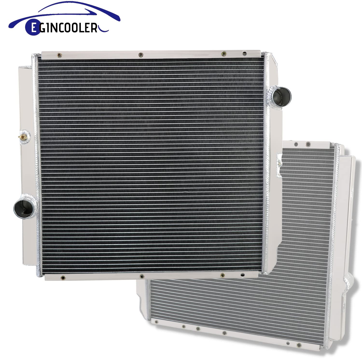 Aluminum Radiator 2 Row Replacement for Mitsubishi Fuso Trucks 1996-2004 - Heavy Duty Cooling System for Commercial Vehicles & Long Haul Trucking