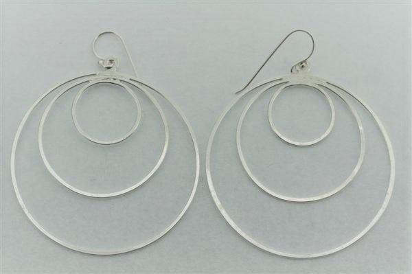 Large 3 Hoop Earrings for Women - Trendy Gold & Silver Chunky Hoop Earrings - Perfect for Parties, Date Nights & Everyday Wear