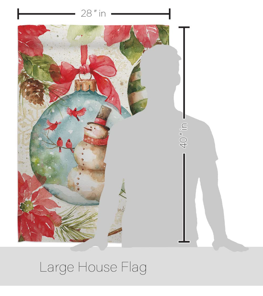 Woodland Holiday Winter Wonderland House Flag Set 28