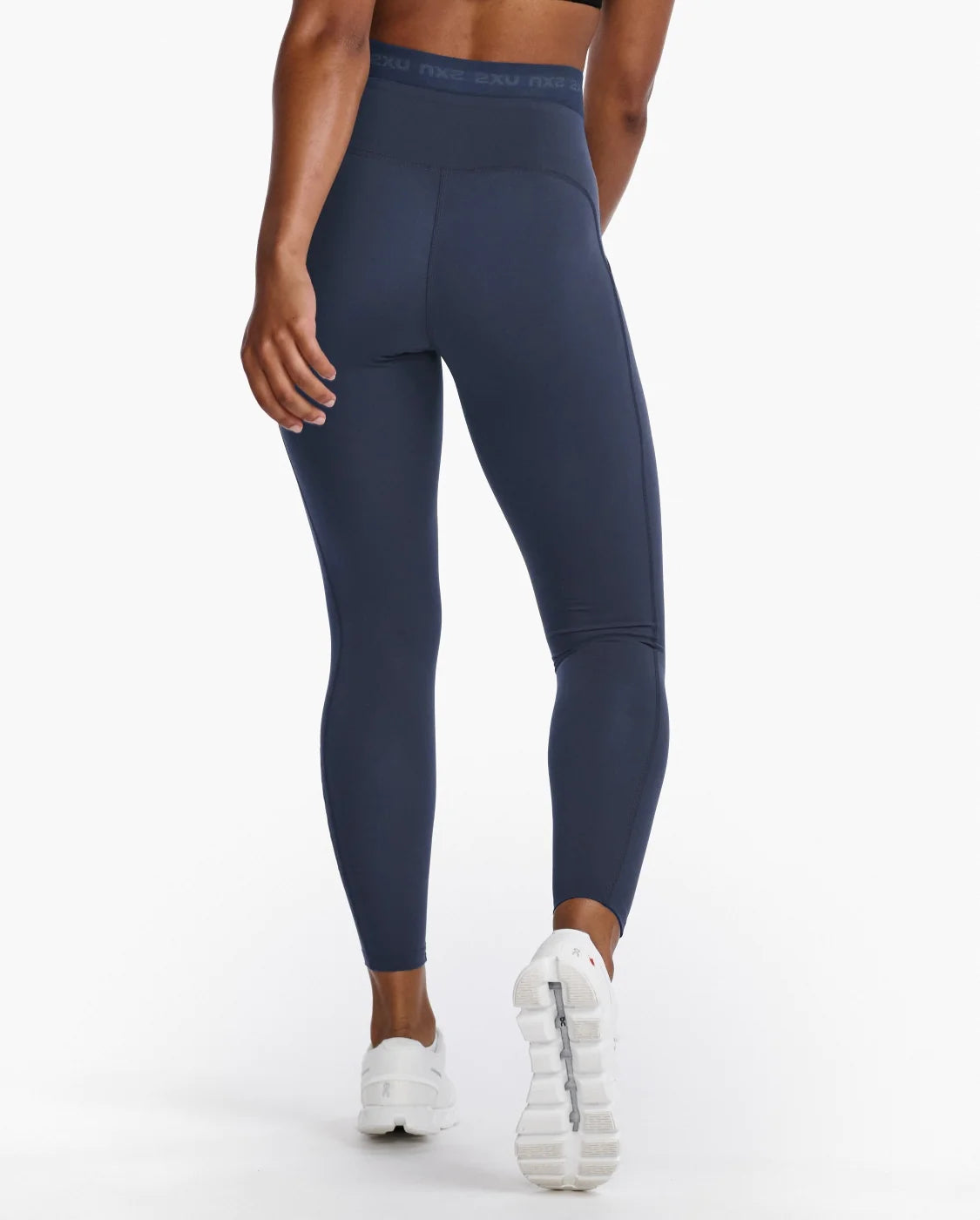 Form Stash Hi Rise Compression Tight 2.0 - High Waist Yoga Pants for Women, Midnight Black - Perfect for Workout, Running, Yoga & Gym