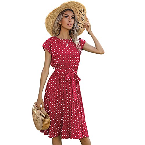 Wine Red-polka Dots