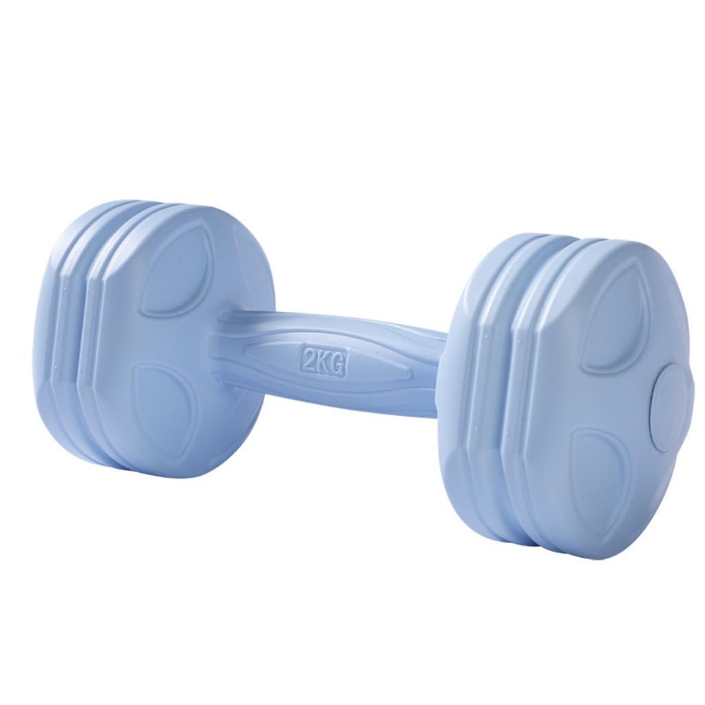 Plastic Coated Dumbbells for Women & Men - Home Gym Equipment for Arm Muscle Exercise, Yoga & Aerobics - Perfect for Home Workouts & Fitness Training