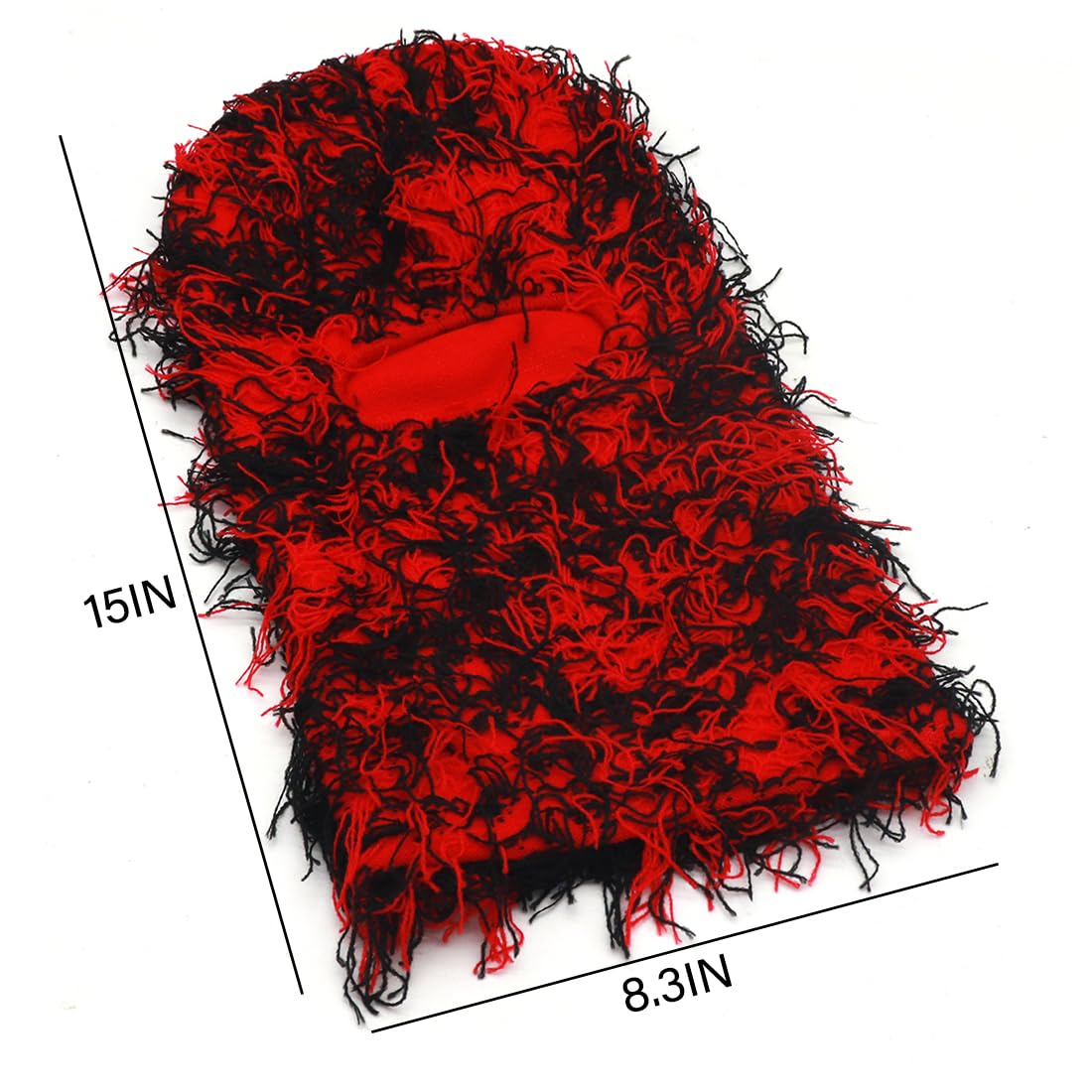 XYIYI Distressed Balaclava Ski Mask - Winter Windproof Full Face Cover for Men & Women - Perfect for Skiing, Snowboarding, Motorcycling & Outdoor Activities