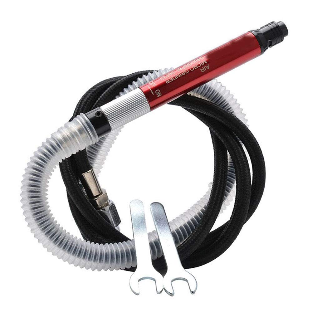 Industrial Grade Pneumatic Micro Grinding Pen Set - Resin Sanding Tools for Wind Grinding, Punching & Polishing | Perfect for Jewelry Making, Woodworking & Metal Crafting