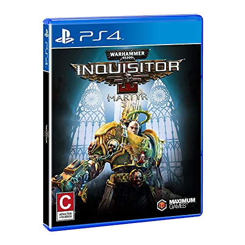 Warhammer 40,000: Inquisitor - Martyr - PS4 Action RPG Game | Dark Sci-Fi Adventure for PlayStation 4 | Perfect for Warhammer Fans & Action RPG Lovers