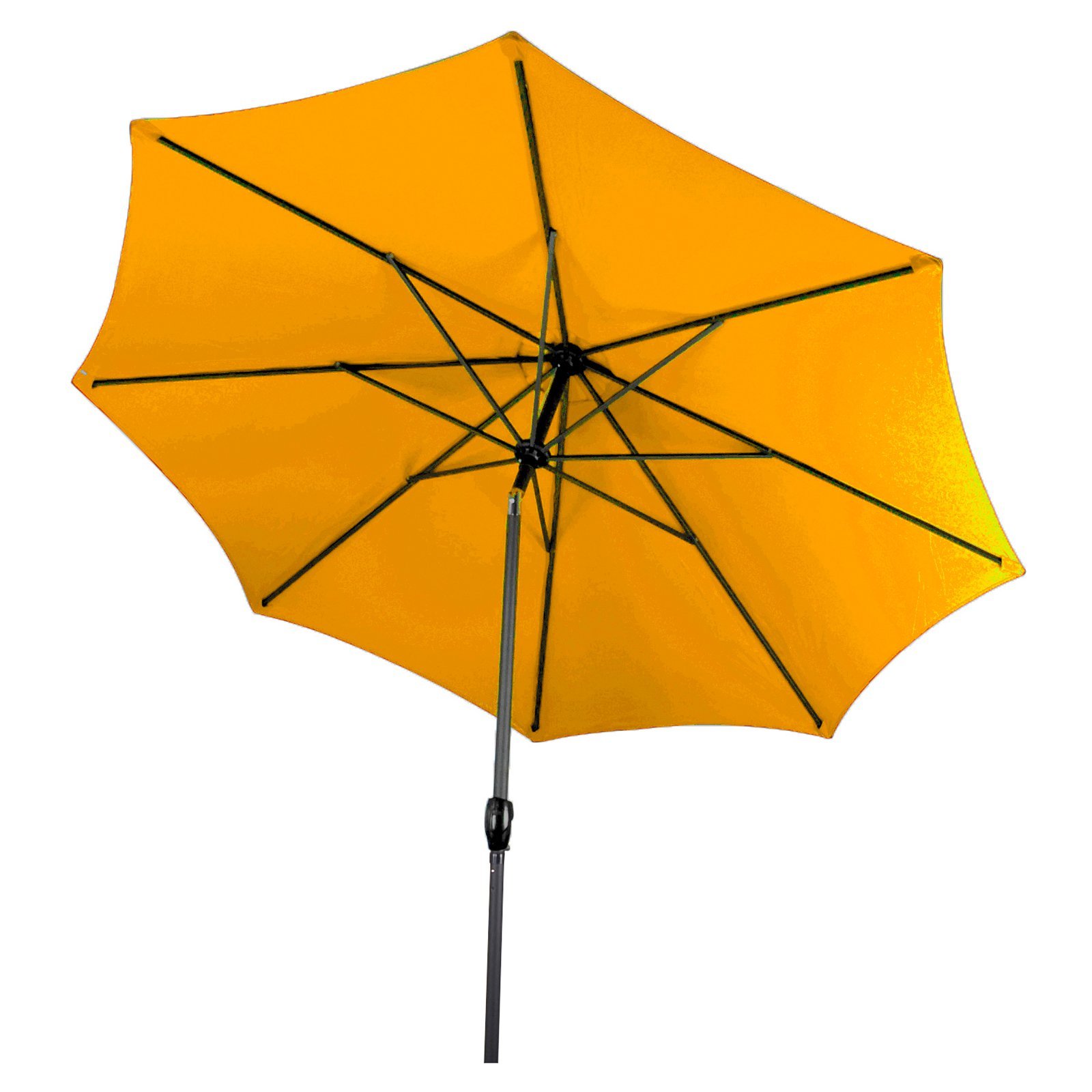 Astella PTS908709-F69 9-Ft Aluminum Patio Umbrella with Push Button Tilt - Outdoor Rated Olefin Fabric in Terracotta - Perfect for Backyard, Poolside, and Outdoor Dining Areas