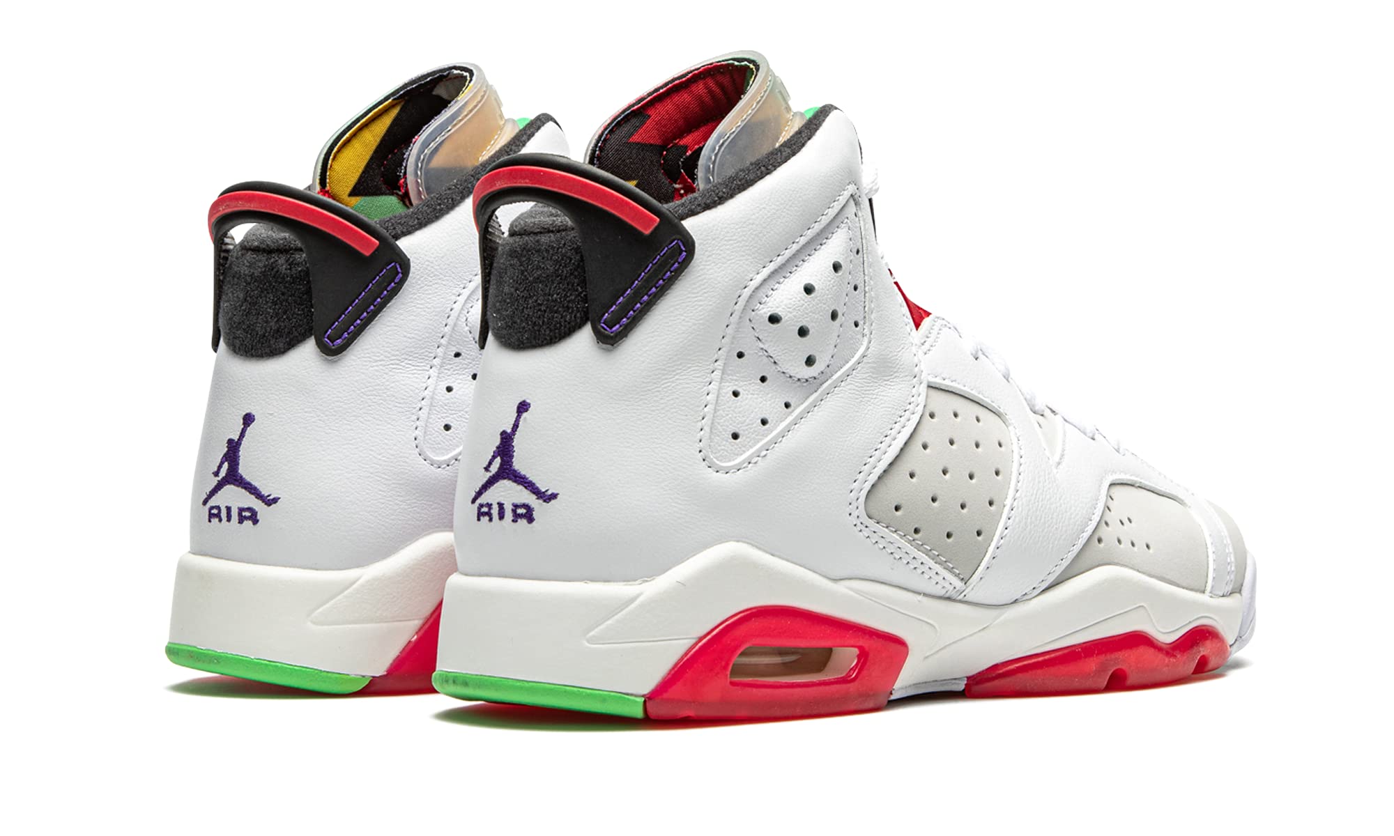 Jordan Youth Air 6 Retro GS Basketball Shoes 384665-062 Hare - Size 5.5Y for Boys - Perfect for School, Sports & Casual Wear