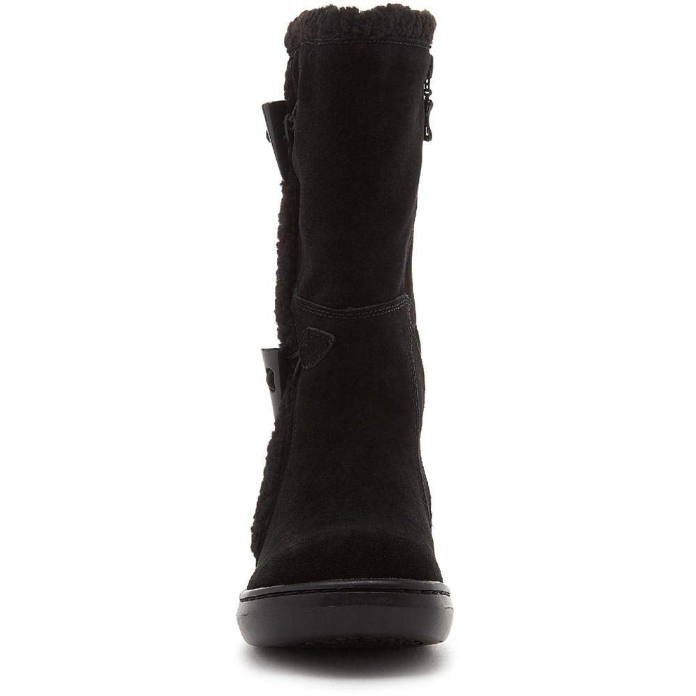 Rocket Dog Women's Slope Mid Calf Winter Boots - Chestnut Brown Waterproof Snow Boots for Women Size 8 | Warm Comfortable Booties for Cold Weather, Snowy Days & Outdoor Activities