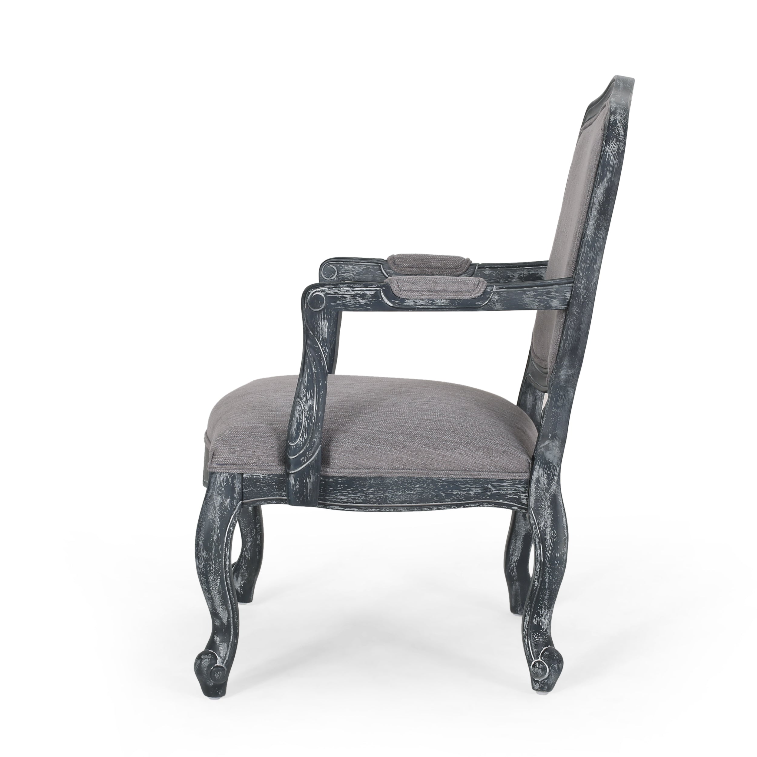 Modern Dining Chairs Set of 2 - Comfortable Kitchen Chairs with Padded Seat - Perfect for Dining Room, Breakfast Nook, and Small Space Decor