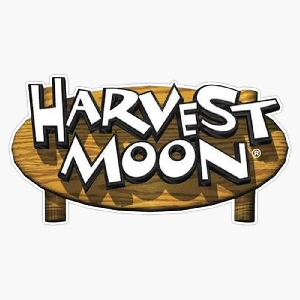 Leyland Designs Harvest Moon Logo Vinyl Sticker - Weatherproof Decal for Windows, Bumpers, Laptops, Crafts, and Outdoor Decor - 5 Inch Premium Quality