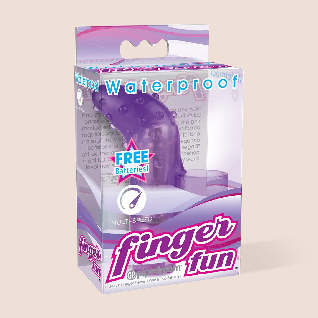 Waterproof Finger Fun Nubbed Finger Vibrator - Sensual Massager for Couples & Solo Play, Perfect for Foreplay & Intimate Moments