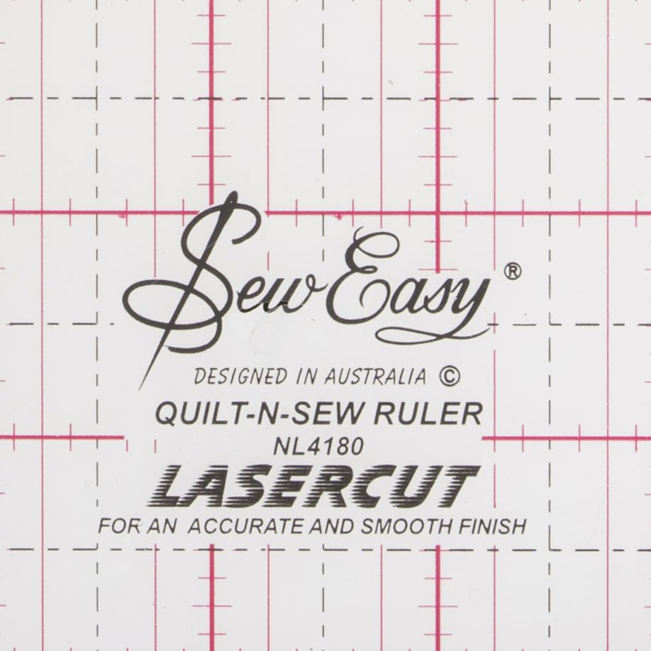 Pandoras Upholstery Sew-Easy Quilters Patchwork Ruler Square 6.5