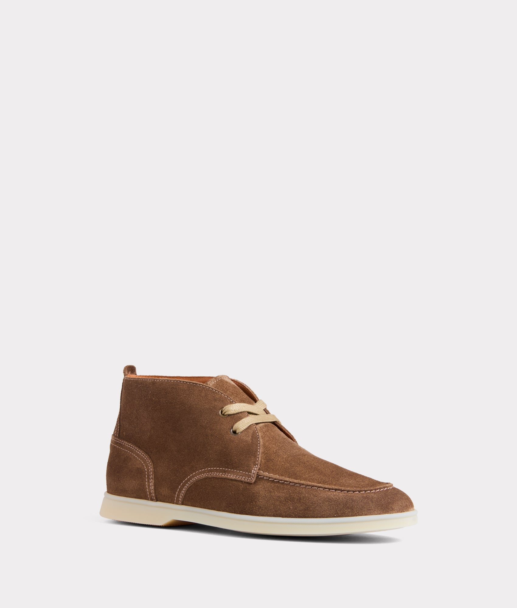 L'Artista Chukka Boots for Men - Premium Leather Flint Suede Casual Shoes | Comfortable & Stylish Footwear for Work, Travel & Everyday Wear